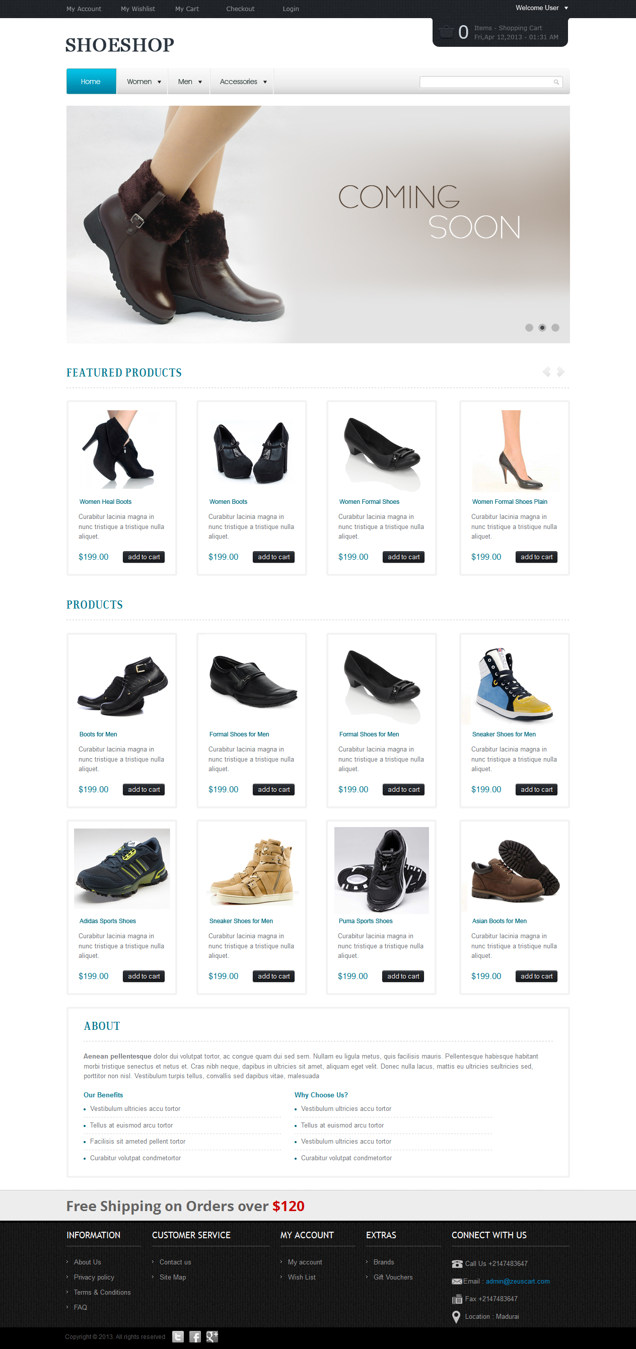 zeuscart_template_for_shoe_shop_home_page
